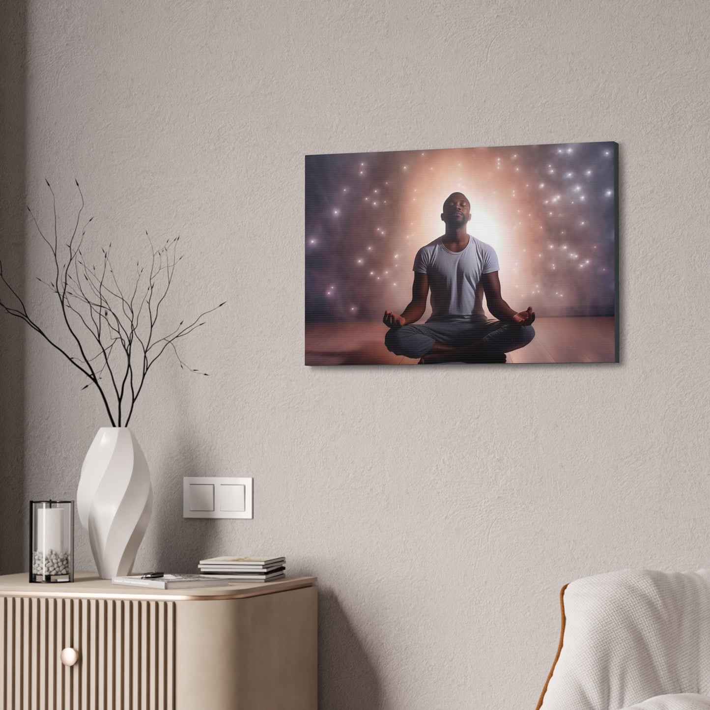 Powerful Meditation Canvas