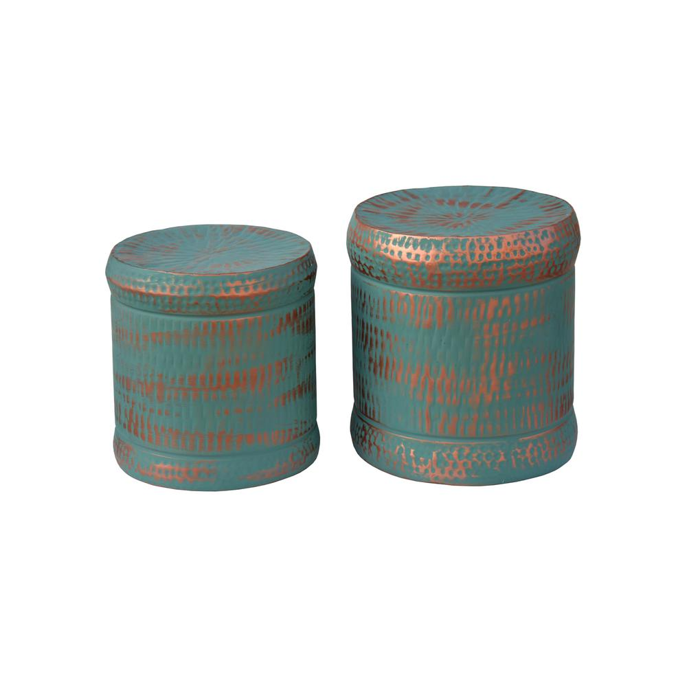 2 Copper Grounding/Protection/Psychic Stools