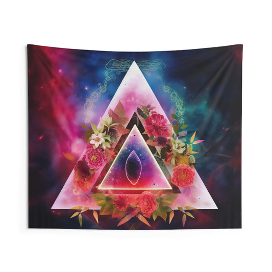 Triangle of Manifestation Alter Cloth (pink)
