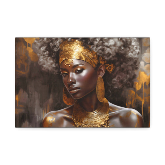 Sacred Metal Goddess Series #1 Canvas