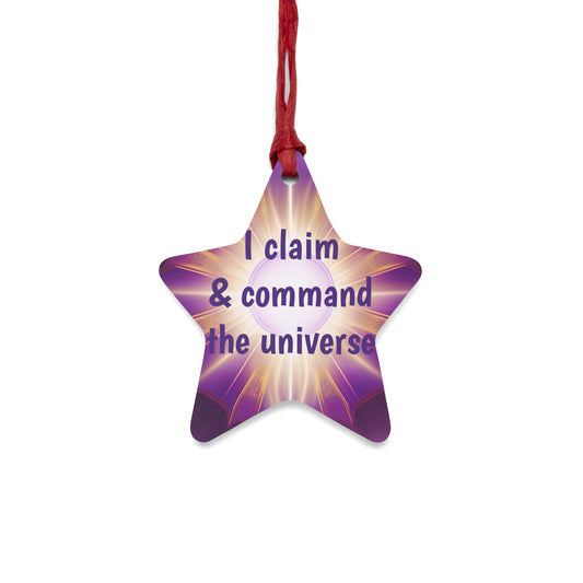 Affirmation Charm- I Claim & Command the Universe
