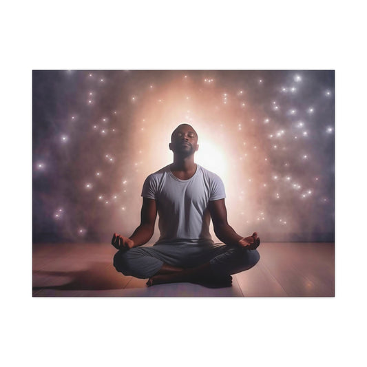 Powerful Meditation Canvas