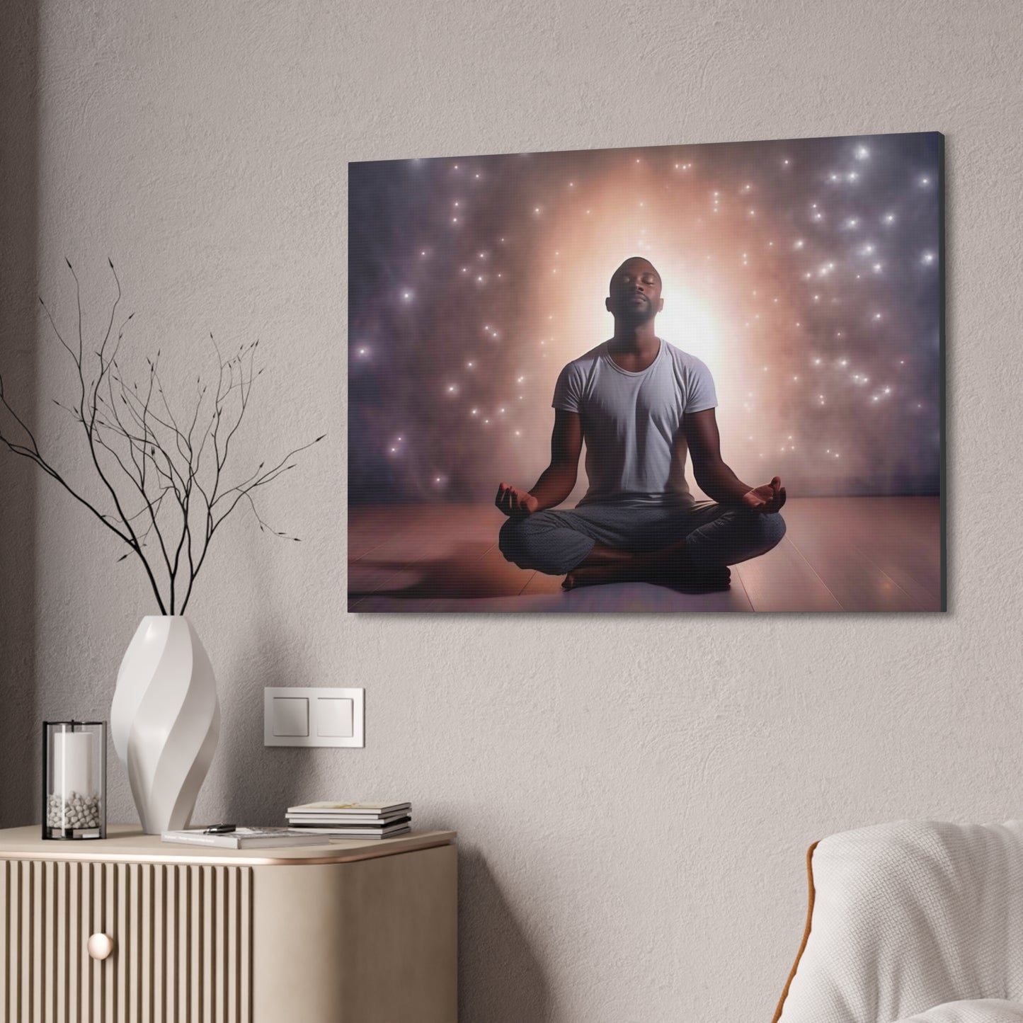 Powerful Meditation Canvas