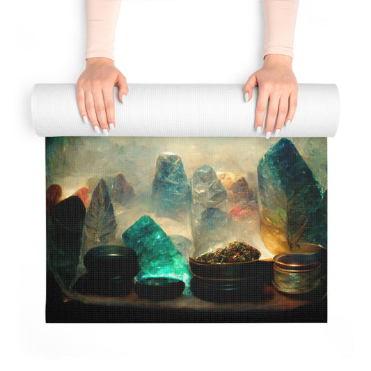 Crystal Energy Foam Yoga Mat